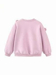 mini bala Top de manga larga para niñas, nueva colección de invierno 2024