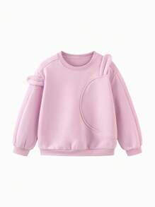 mini bala Top de manga larga para niñas, nueva colección de invierno 2024