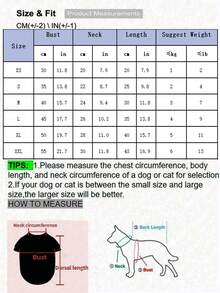 1 件宠物秋季背心，蓬松保暖宠物衣服，狗/猫夹克，适合贵宾犬、比熊犬、小型犬，带牵引带 - 綠色 - 查看 2