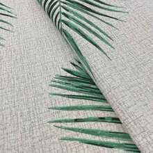 Acqua Decor Waterproof Fabric 1.40m Wide Sofa Cover, Cushion Cover - Folhagem Tropical Verde - Ver 2