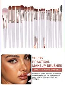 23/3件套化妆刷套装：粉底刷、化妆海绵、腮红刷、面部刷、眼部刷、眉刷、粉扑、轮廓刷、遮瑕刷、化妆海绵、天鹅绒三角粉扑、化妆海绵，适合初学者，柔软亲肤，不含乳胶，适合所有肤质，腮红、粉底、膏状产品和粉扑，干湿两用粉扑，化妆刷套装，化妆刷套装，化妆刷套装，全套化妆刷，化妆刷套装，全套化妆工具，化妆刷套装，化妆刷套装，化妆礼盒套装 - 彩色 - 查看 2