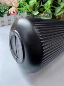 1pc Lightweight Plastic Striped Flower Vase, Minimalist Decor For Floral Arrangements, Home Decoration, Centerpiece, Tabletop Accents, And Various Floral Display Scenarios