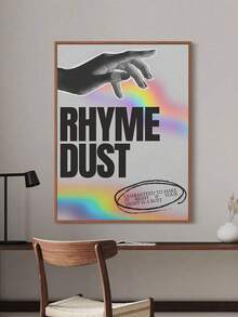 1pc Rhyme Dust Dom Dolla ,Music Poster,Canvas Wall Art, Music Album Cover Poster,Fashionable Print,Living Room Decoration Perfect Gift For Music Lovers,For Bar,Internet Cafe,Apartment,Bedroom,Living Room,Modern Home Decoration Unframed - Multicolor - View 12