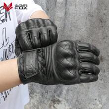 ALPINES FOX Nieuwe Retro Motorhandschoenen Touchscreen Motocross Racing Handschoenen Heren Dames Motobike Rijden Guantes Buitensporten M-XXL