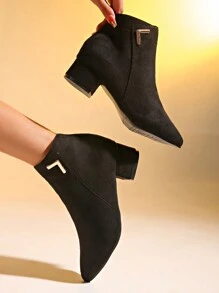 Fall/Winter Fashion Match Cardigan, Women's Fashionable Boots,Boots For Women - Black - View 7