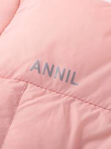 Annil Boys' And Girls' Children's Clothing. Lightweight Down Jacket. Winter Three-Proof Outerwear. Warm, Windproof And Fashionable.