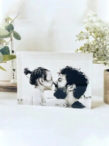 1pc, Khối ảnh Acrylic hình chữ nhật tùy chỉnh, Khung ảnh tùy chỉnh, Quà tặng ảnh, Quà tặng cặp đôi được cá nhân hóa, Quà tặng Ngày của Cha và Ngày của Mẹ, Quà tặng tốt nghiệp, Quà tặng kỷ niệm, Ảnh gia đình, Trang trí phòng ngủ phòng khách, Trang trí nhà cửa, Trang trí, Ngày lễ tình nhân, Quà tặng trang trí Ngày lễ tình nhân Sinh nhật - Nhiều màu - Xem 7