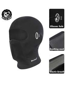 Musion 1 chiếc mặt nạ trùm đầu bằng nhung ấm áp dành cho xe máy dành cho nam và nữ, mặt nạ trùm đầu chống gió ấm áp thể thao ngoài trời Balaclava - Nhiều màu - Xem 5