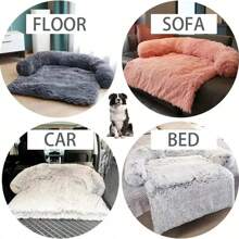Winter Warm Large Pets Plush Bed Sofa Waterproof Washable Cats Dogs Cushion Blanket Furniture Protector Couch Cover Pet Mattress