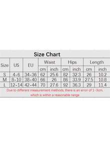 Women's Summer Bodycon Shorts Solid Color Low Waist Ruffled Mini Bow Front Short Pants - White - View 7