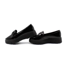 MOCASINES PARA MUJER - Negro - Ver 5