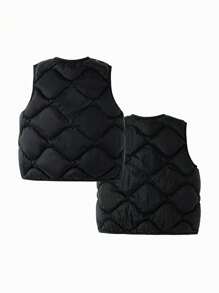 mini bala Reversible Three-Proof Light Down Jacket For Children New Winter Collection - Black - View 5