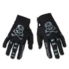 Fistplast 三色骷髅头山地自行车长指触屏手套，冬季暖手器 - 彩色 - 查看 5