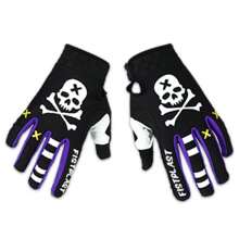 Fistplast 三色骷髅头山地自行车长指触屏手套，冬季暖手器 - 彩色 - 查看 4