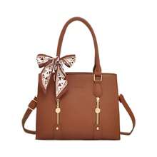 Casual Medium Crossbody Bag With Adjustable Strap - 鏽棕色 - 查看 1