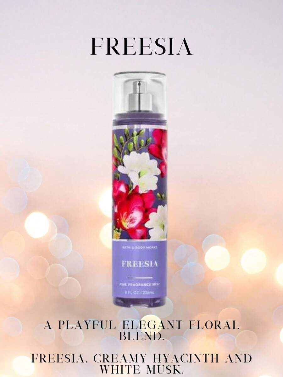 Bath And Body Works BBW Fine Fragrance Body Mist - 小蒼蘭 - 查看 1