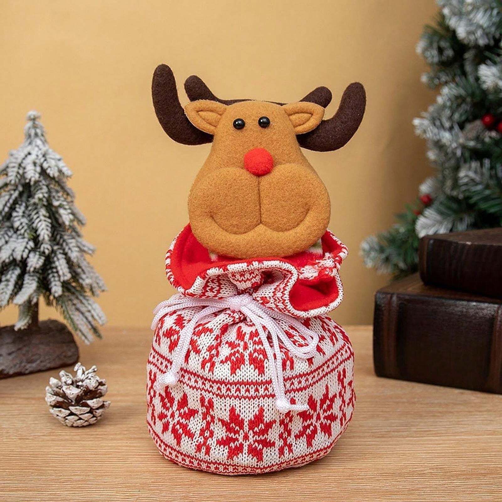 Christmas Decorations - Christmas Eve Apple Bags, Gift Bags, Candy Bags