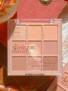 Dasique Eyeshadow Palette #05 Sunset Muhly, Eyeshadow Palette, Vegan, Korean Makeup, Cruelty-Free, 9 Blendable Shades In Matte & Shimmer Finishes, Comes With Elegant Korean Cosmetics Gift - #05 Sunset Muhly - View 8