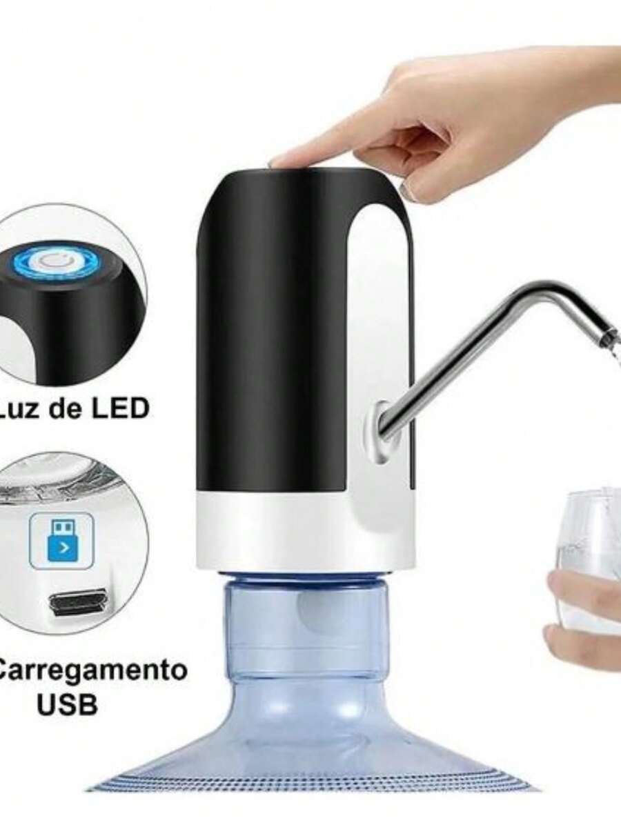 Automatic Pump For Water Bottles - USB Rechargeable - Nhiều màu - Xem 1