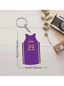 1 Pc, Custom Keychain, Custom Acrylic Keychain, Custom Your Name And Your Lucky Number, Party Gifts, Gifts For Unique Memtories, Gifts For Friends, Meaningful Gifts, Holiday Gifts, Gifts, Customized Souvenirs Birthday Graduation