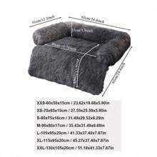 Winter Warm Large Pets Plush Bed Sofa Waterproof Washable Cats Dogs Cushion Blanket Furniture Protector Couch Cover Pet Mattress