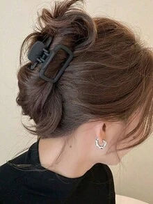 5 件装女士轻质方形塑料发夹，时尚多用途，适合稀疏或浓密的头发，优雅的发饰，非常适合日常外出、洗脸/淋浴、发型设计、化妆、服装搭配，是情人节的绝佳礼物 - 彩色 - 查看 5