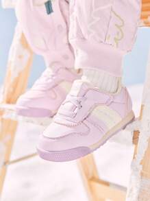 mini bala Zapatos ligeros y cálidos antideslizantes forrados térmicamente para niños y niñas bebés
