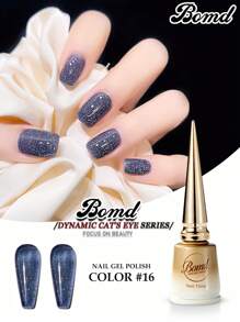BOMD 1 件 15ml 星空钻石猫眼凝胶指甲油多种颜色可选美化指甲持久彩色凝胶指甲油感恩节圣诞指甲漂亮指甲用品裸色凝胶指甲油 U 日常美甲装扮和女孩节日礼物。 - 彩色 - 查看 14