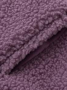 mini bala Chaleco de forro polar antiestatico y reversible para bebés, colección de ropa de abrigo - Morado Violeta - Ver 8