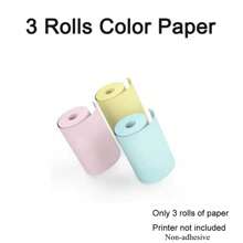 Imprimante d'autocollants mini, imprimante thermique de poche avec papiers thermiques, imprimante portable Notebuddy pour notes d'étude, DIY, scrapbooking, journal, mémo, liste, imprimante d'autocollants sans encre pour téléphone et tablette, impression sur le pouce, cadeaux pour la rentrée scolaire, Halloween, Thanksgiving, Noël, anniversaire et autres occasions spéciales, connexion avec l'application "Tiny Print"
