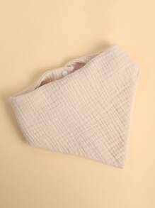 6pcs/Pack Random Printed Cotton Baby Bibs, Unisex Newborn Drool Scarf Burp Cloths