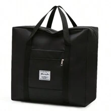 1 Pc Large Capacity Folding Luggage Storage Bag Suitcase Travel Waterproof Pouch Handbag Shoulder Bag Organizer Tote Bag,Three Sizes,Medium, Large And Extra Large,Summer Travel Essentials Bag For School School Accessories School Stuff