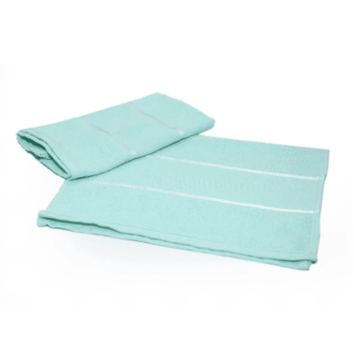 Kit 5 Hand Towels 30x50 With Area For Machine Embroidery - Hand Towel For Painting Or Embroidering - màu xanh lá - Xem 1