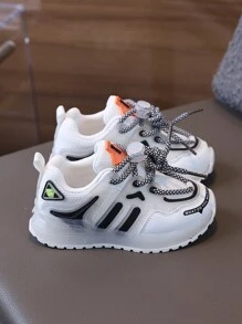 New Fashionable Light-Up Shoes Kids Sports Shoes Comfortable Running Shoes Baby Sport Shoes Little White Sneakers