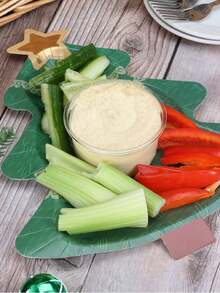 3pcs Christmas Tree Serving Tray For Food, Snacks, Beverages, Sushi, Steak, Pizza, Desserts, Cakes, Bread - Breakfast Platter, Coffee Tray, Tea Board, Charcuterie Plate Paper - Kitchen Supplies Christmas Decorations Christmas Decor Christmas Gifts Christmas Party Supplies - Màu xanh lá cây đậm - Xem 2