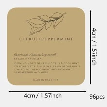 100pcs Custom Delicate Wedding Welcome Gift Tags Emerald Greenery Wedding Welcome Gift Tags Custom Wedding Favor Tags, Custom Personalized Thank You Gift Tags For Weddings, Birthday, Bridal Shower - Multicolor - View 46