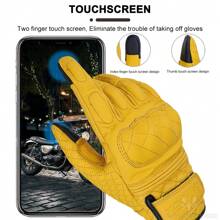 ALPINES FOX Nieuwe Retro Motorhandschoenen Touchscreen Motocross Racing Handschoenen Heren Dames Motobike Rijden Guantes Buitensporten M-XXL