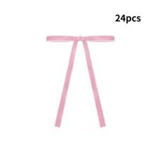 12/24 Pcs Velvet Christmas Bows For Christmas Tree Rustic Crafts Gift Bows Vintage Velvet Ribbon Bows For Xmas Home Outdoor Indoor Valentines