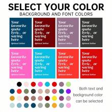 1Pc Custom Quote Print, Custom Poster Print, Custom Quote Sign, Personalised Quote Print, Custom Print, Custom Canvas Wall Art, Valentine's Day, Valentine's Day Decor Gifts Birthday Graduation,Home Refresh,Festive Calendar - Multicolor - View 3