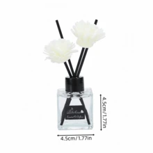 Tinh dầu thơm No Fire Aromatherapy, 50ml, Không khí trong lành trong phòng khách, phòng ngủ, phòng tắm, xe hơi của khách sạn, Que khuếch tán hương thơm, Mây - Nhiều - Xem 3