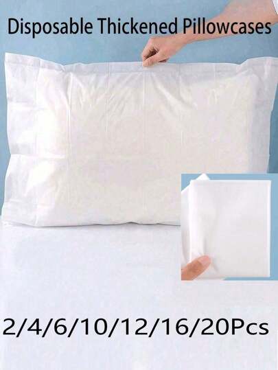 一次性加厚枕套，酒店卧室，美容院，无纺布，防尘透气旅行酒店枕套（无枕芯）旅行必需品旅行用品旅行一次性用品旅行酒店必需品户外必需品房间用品海滩旅行迷你装经期一次性用品浴室配件旅行配件旅行必备品假期暑假学校配件返校返校用品
