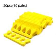 20/50/100 piezas Separadores de dedos de los pies para pedicura - Separador de dedos de esponja para esmalte de uñas, fiesta de arte de uñas, pintura de uñas de los pies, suministros para uñas, herramientas para uñas, herramientas de arte de uñas, de vuelta a la escuela, uñas, herramientas para uñas para uñas postizas