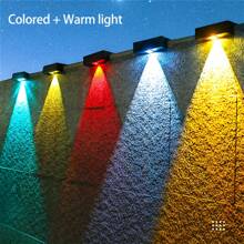 1 pieza Luz solar para valla, Luz solar impermeable para exterior adecuada para patio trasero, valla, pared, jardín, piscina, ideal para decoración de Halloween, Acción de Gracias, Navidad, Año Nuevo
