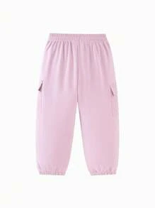 mini bala Tween 女童保暖内衬工装裤 2024 秋冬新品系列