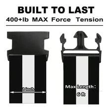 1 Dây đai hành lý có thể điều chỉnh 74 inch Dây đai đóng gói Vali du lịch Dây đai khóa nhựa Dây đai hành lý, Dây đai hành lý có phụ kiện tháo lắp nhanh Dây đai hành lý du lịch cho nam nữ Dây đai đóng gói hành lý Dây khóa hành lý Du lịch Chuyến bay Du lịch Công tác Vali Ba lô Túi vải thô - Đen và trắng - Xem 3