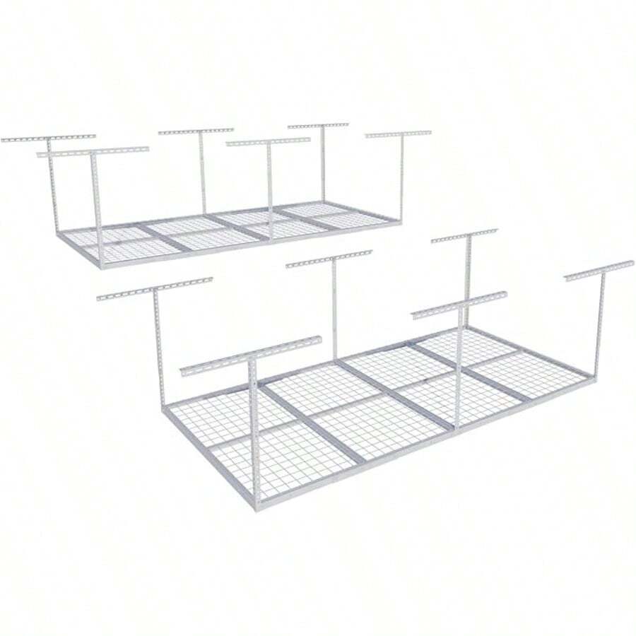 4x8 Overhead Garage Storage Rack, Garage Storage Organization System