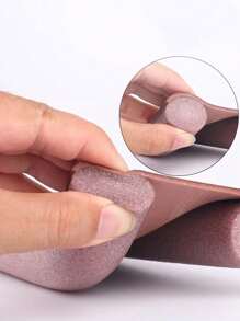 1pc Door Draft Stopper - Windproof, Soundproof & Dust-Proof Seal Strip For Bottom Of Doors - Brown - View 6