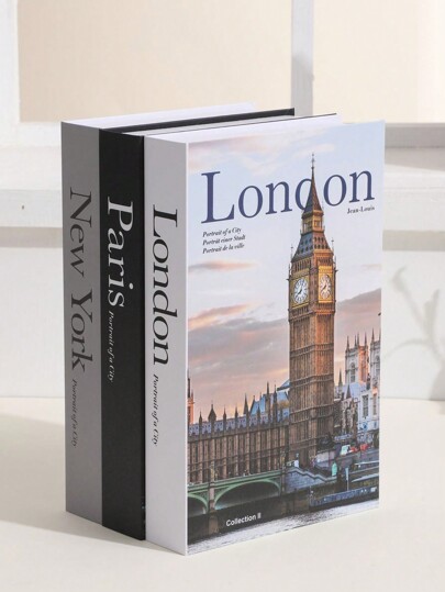 رمضان زينة رمضان 1 قطعة/3 قطع كتب صغيرة ديكورية بطراز الماضي، اكسسوارات رف كتب للمقاهي والفنادق، للتصوير الفوتوغرافي والتحويرات في الأفلام والفيديوهات، أفضل الهدايا