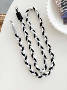 1 件尼龙手机皮套，带绑带，蝴蝶泰迪熊手机皮套，斜挎包带，手机挂绳，背夹绳，适合送给母亲、家人、朋友、生日、节日的礼物，手机挂饰，手机链 - 彩色 - 查看 10