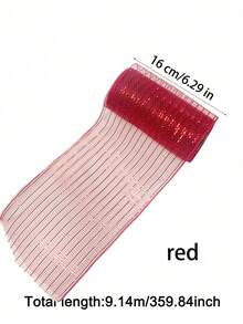 1 件 - 圣诞装饰丝带、DIY 花环蝴蝶结丝带、礼品包装用品丝带、生日婚礼节日派对背景装饰纱布、圣诞树装饰丝带、2024 年圣诞节家居装饰、2025 年新年快乐 - 彩色 - 查看 9